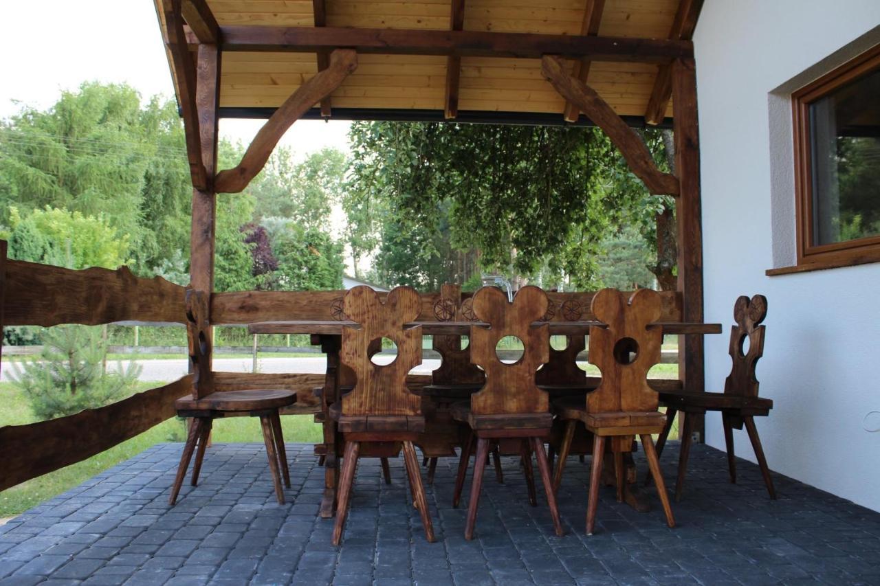 Domek Letniskowy 8-Osobowy Nad Jeziorem Wilczynskim Swietne Esterno foto